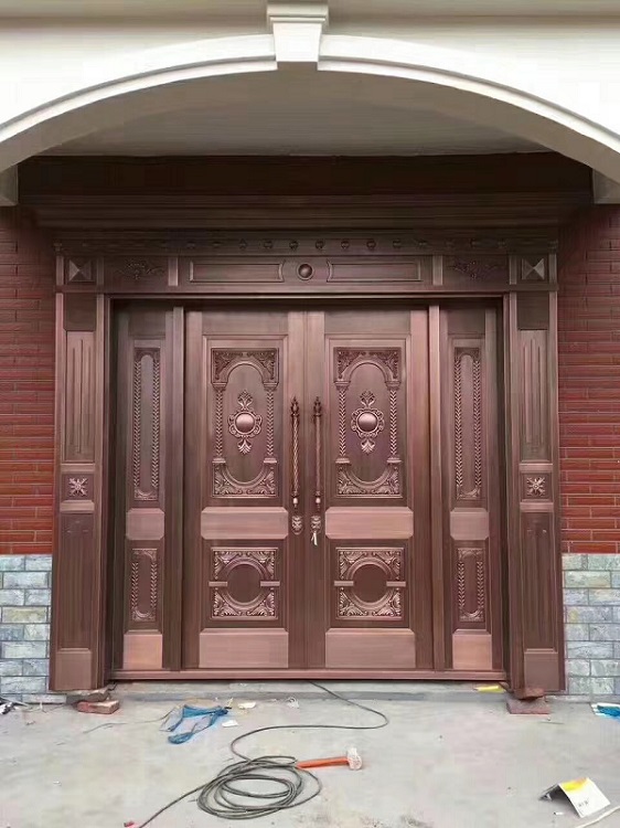銅藝庭院門